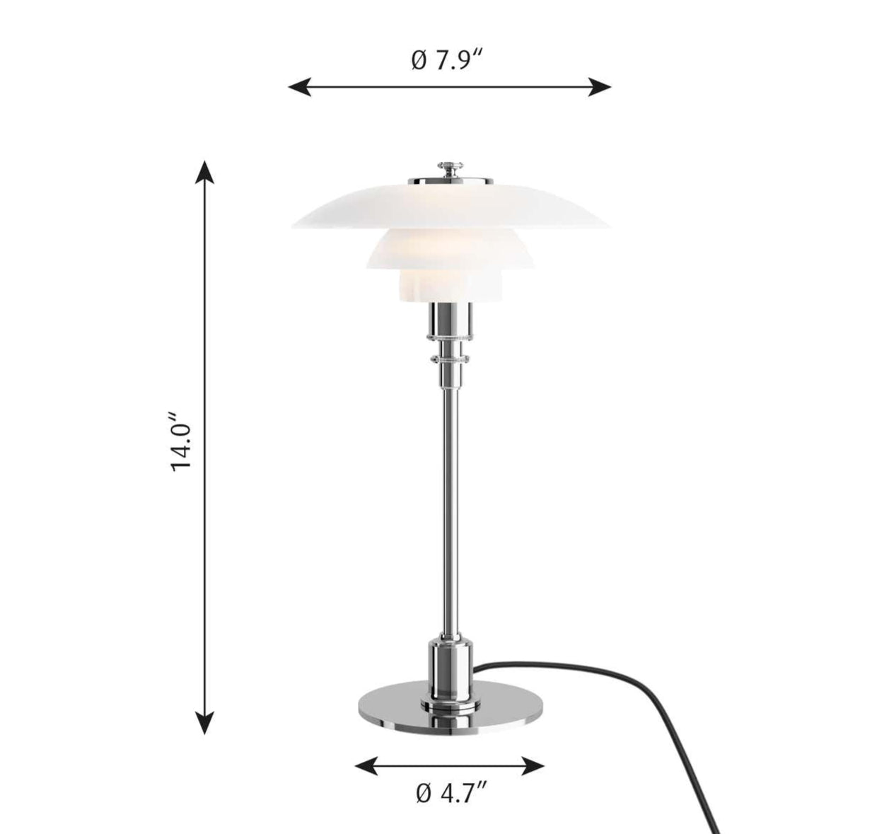 PH 2/1 Bordlampe