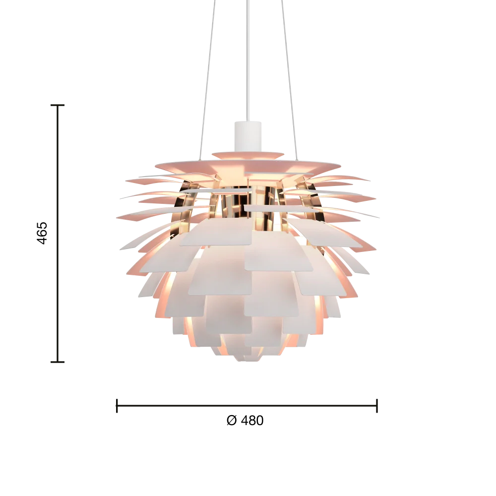 PH Artichoke Pendel  Pale Rose