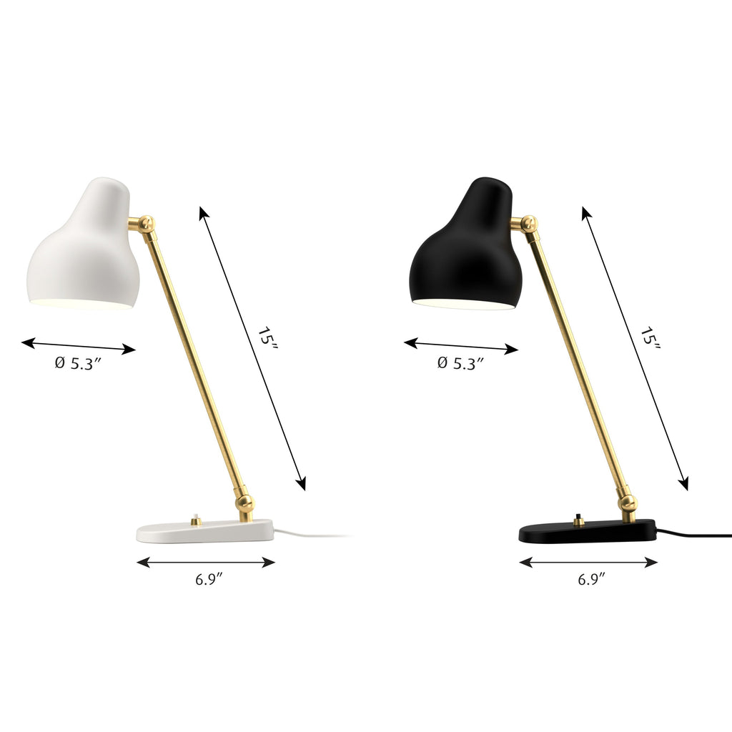 VL 38 Bordlampe