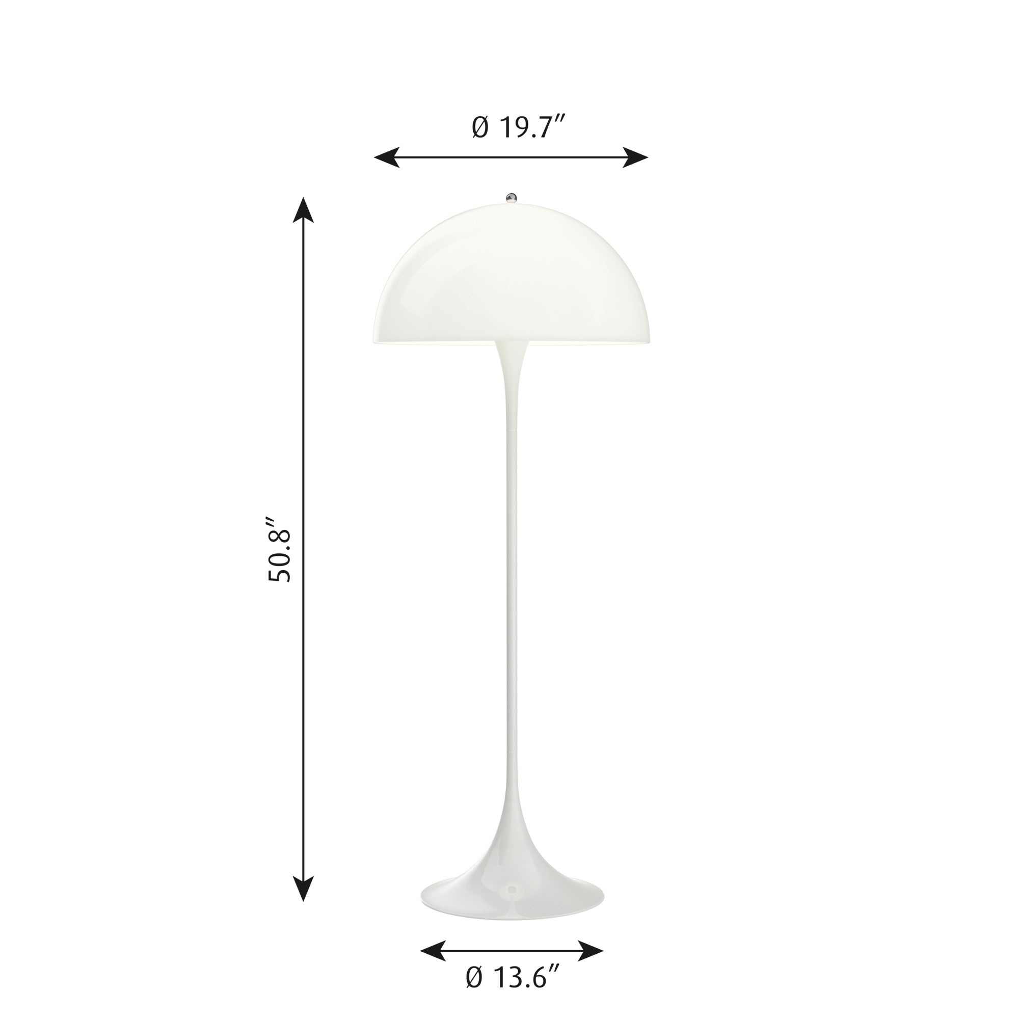 Panthella Gulvlampe